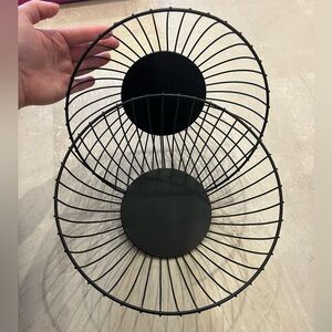 Target Bullseye Black wire baskets